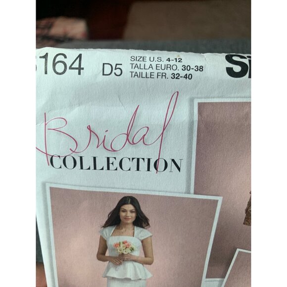 Simplicity Misses Bridal Collection Top Skirt Sewing Pattern sz 4 - 12 8164 - un - Picture 13 of 14